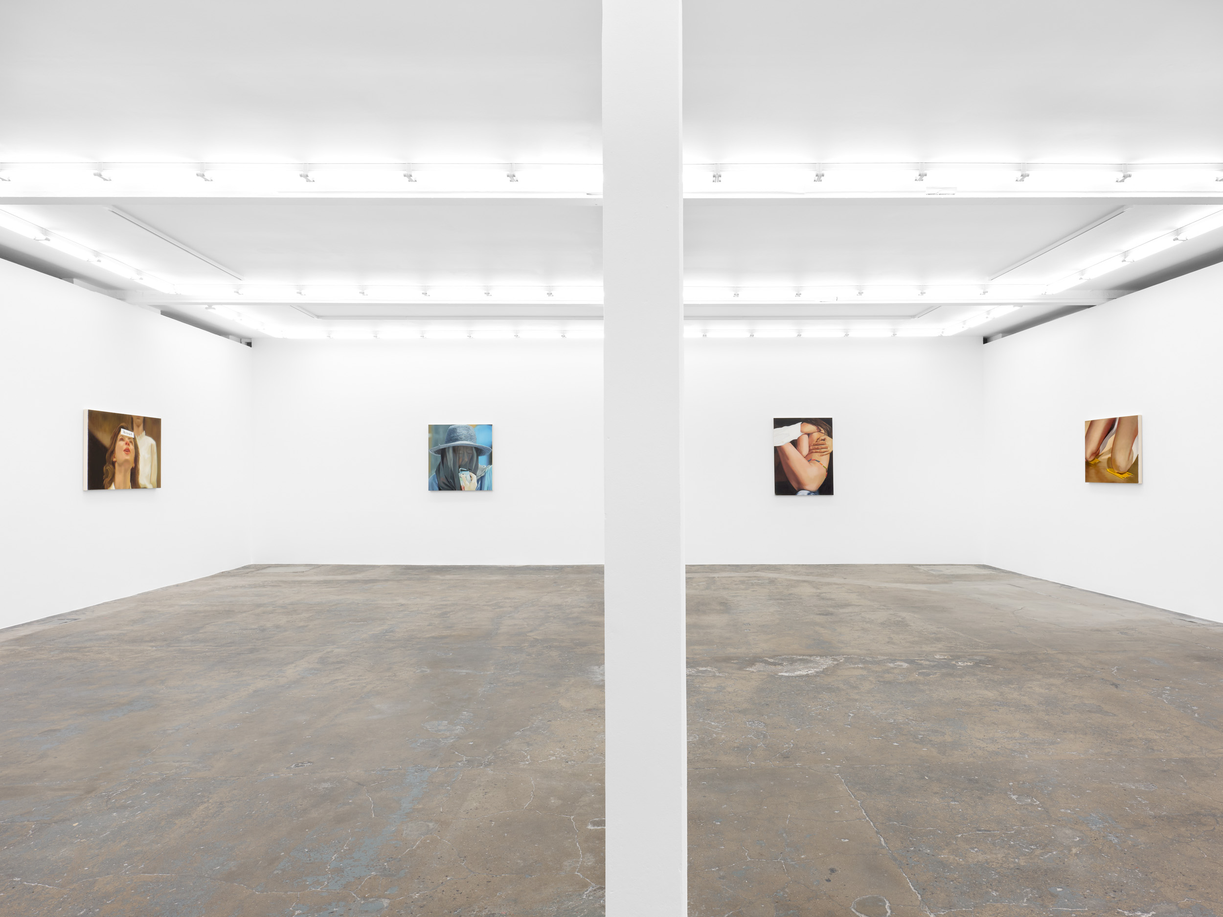 <p><em>Woman with a juice box</em></p>